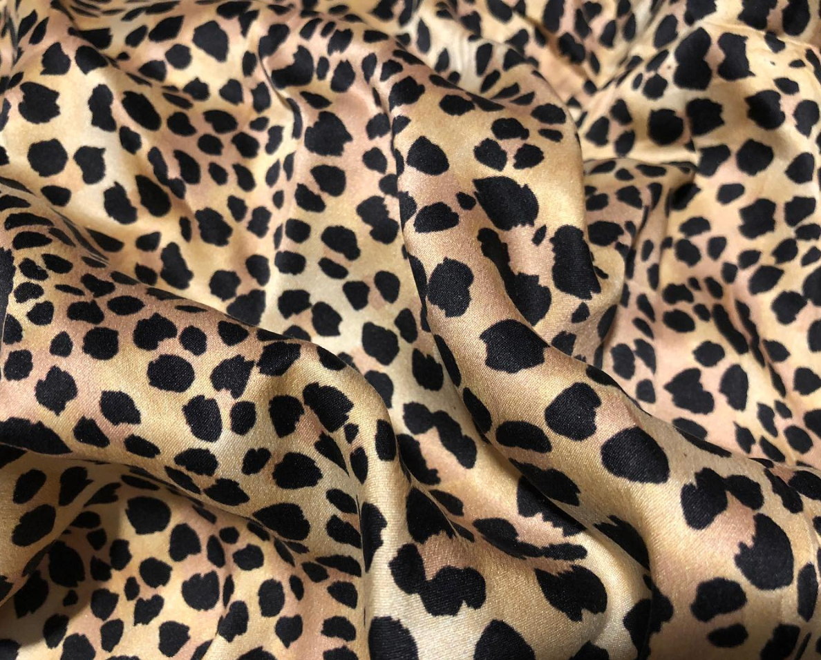 Silk laundry 2025 leopard dress