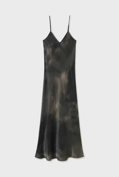 【関税込み】Silk Laundry ブラック 90's スリップドレス 90S SLIP DRESS SMOKE