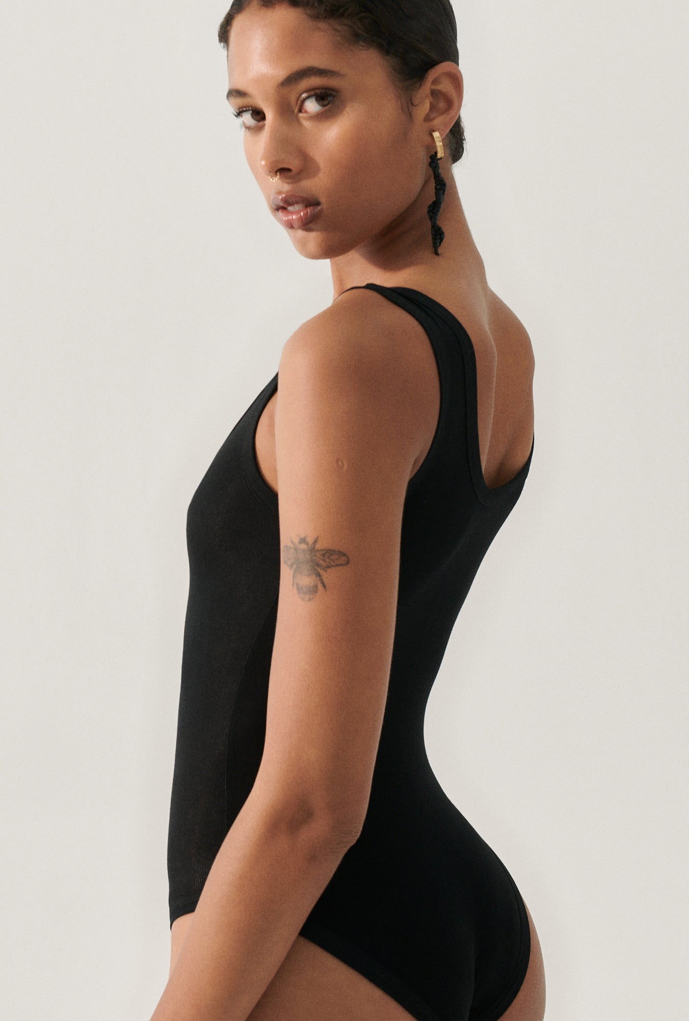 BODYSUIT TANK BLACK