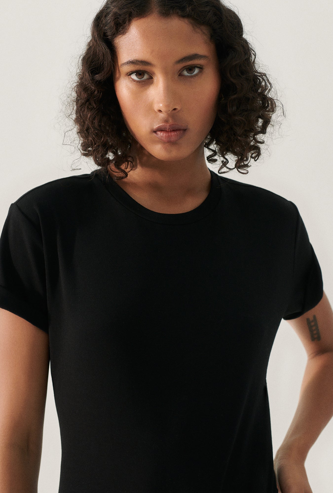 BODYSUIT TEE BLACK