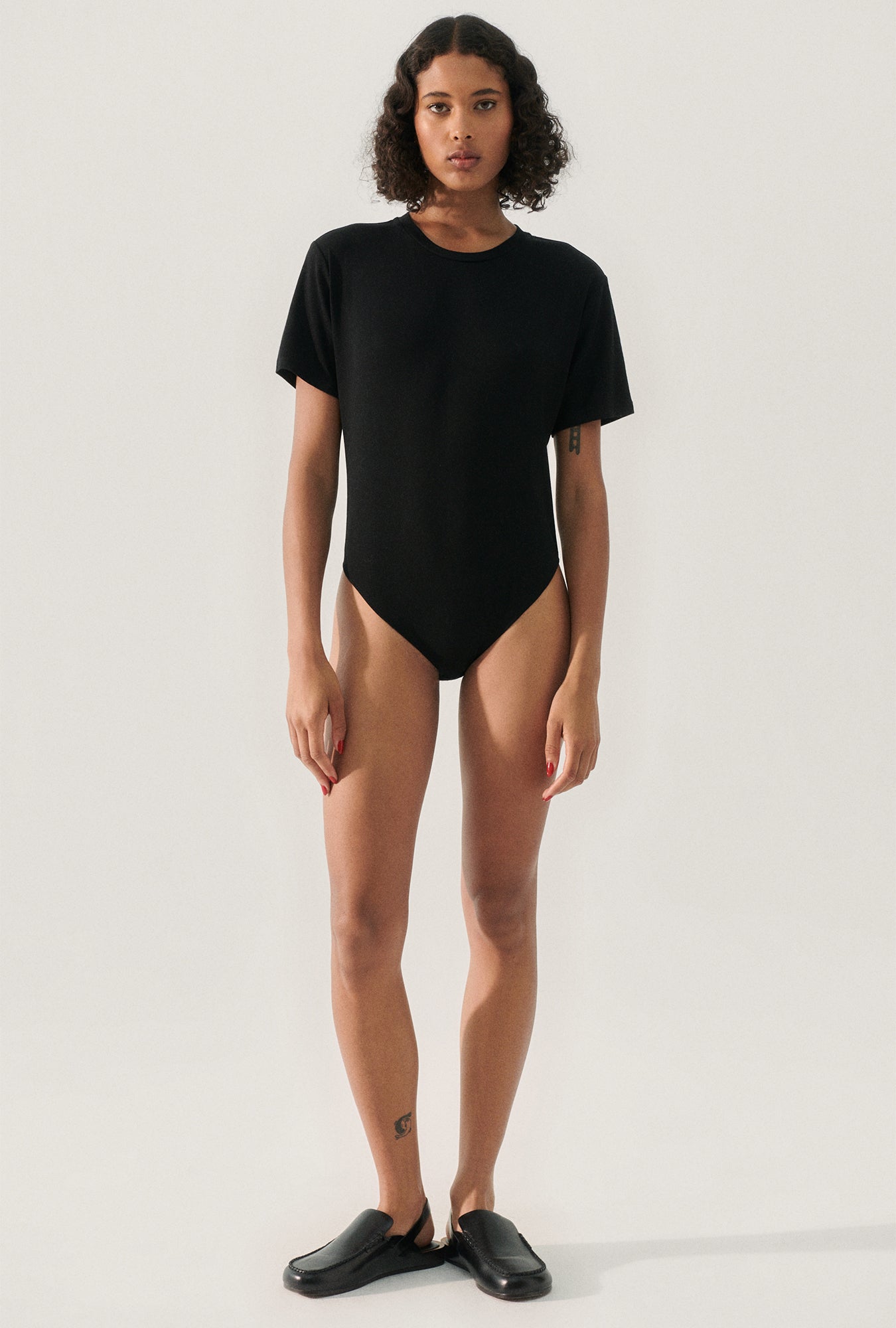 BODYSUIT TEE BLACK