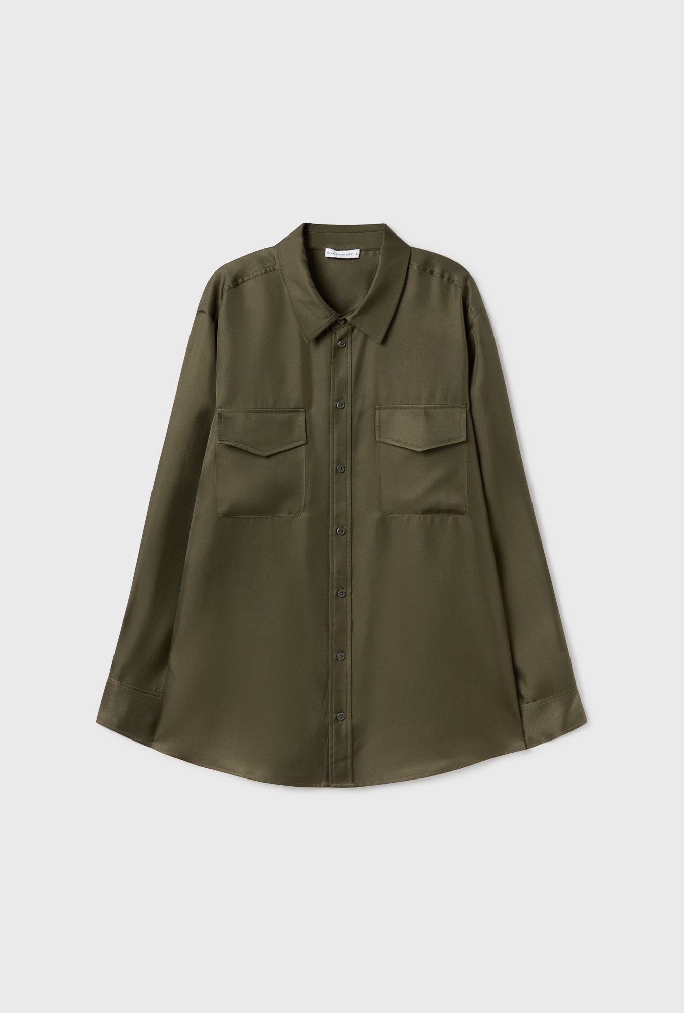 TWILL BOYFRIEND SHIRT 2.0 PINE