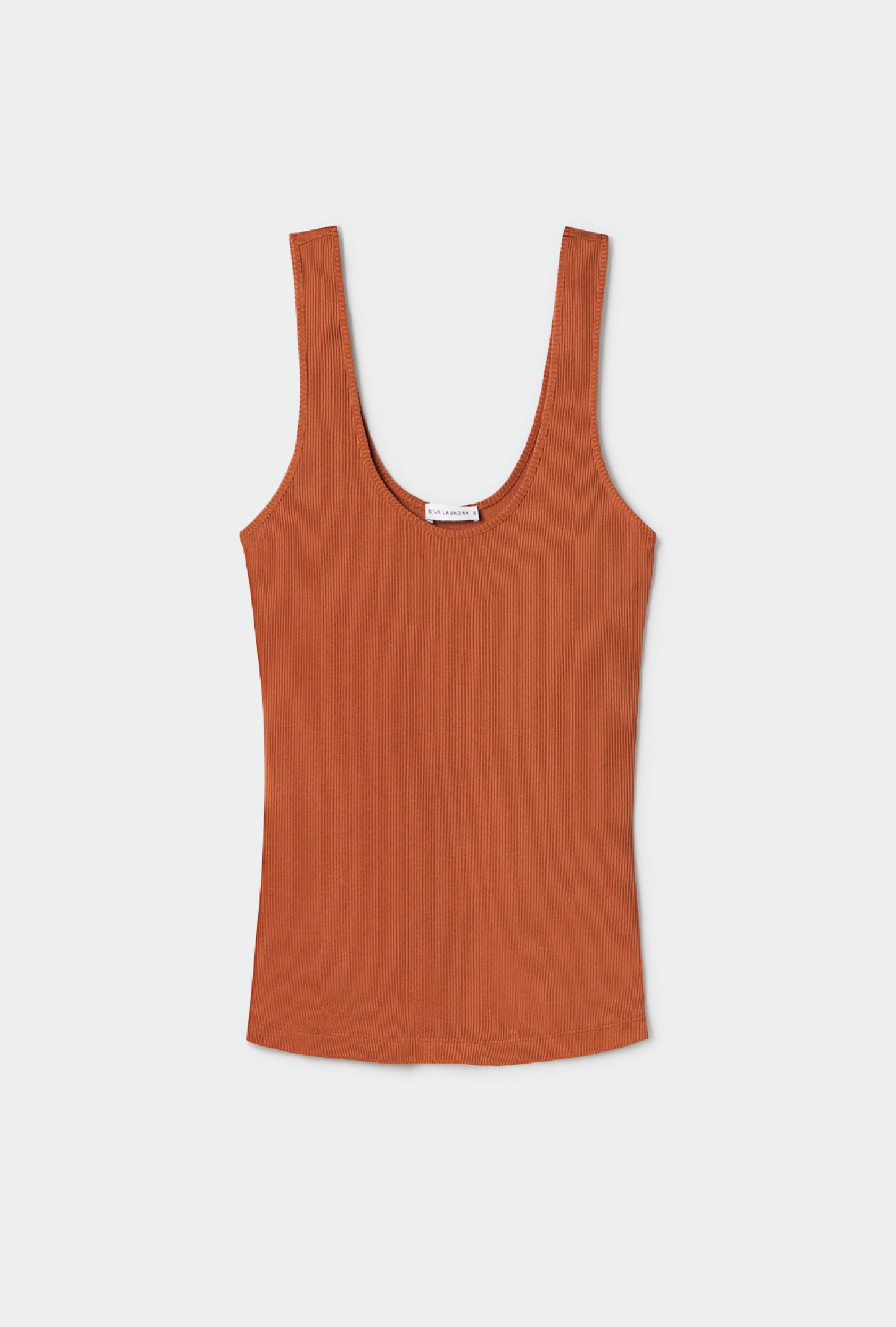 RIBBED TANK UMBER