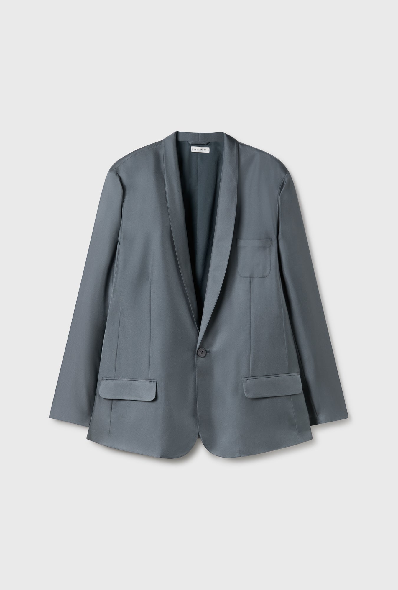 TWILL MIAMI BLAZER SLATE