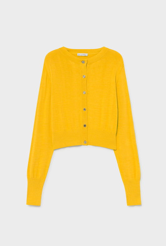 CROPPED CARDIGAN GOLDFINCH