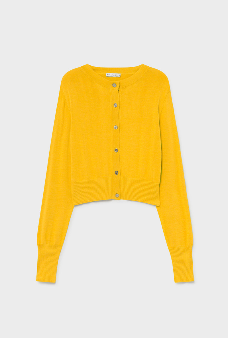 CROPPED CARDIGAN GOLDFINCH